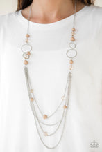 Load image into Gallery viewer, Paparazzi Necklace - Bubbly Bright - Brown
