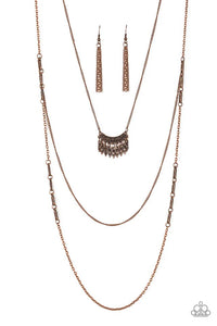 Paparazzi Necklace - Homestead Harvest - Copper