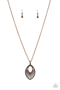 Paparazzi Necklace - Court Couture - Copper