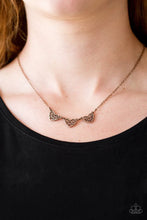 Load image into Gallery viewer, Paparazzi Necklace - Another Love Story - Copper
