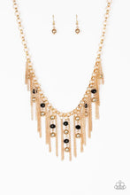 Load image into Gallery viewer, Paparazzi Necklace - Ever Rebelious - Gold
