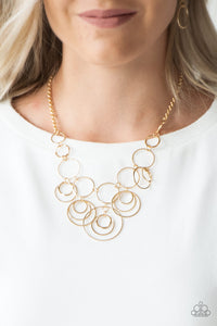 Paparazzi Necklace - Break The Cycle - Gold