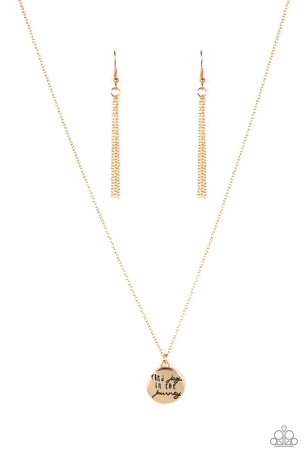 Paparazzi Necklace - Find Joy - Gold