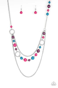 Paparazzi Necklace - Party Dress Princess - Multi