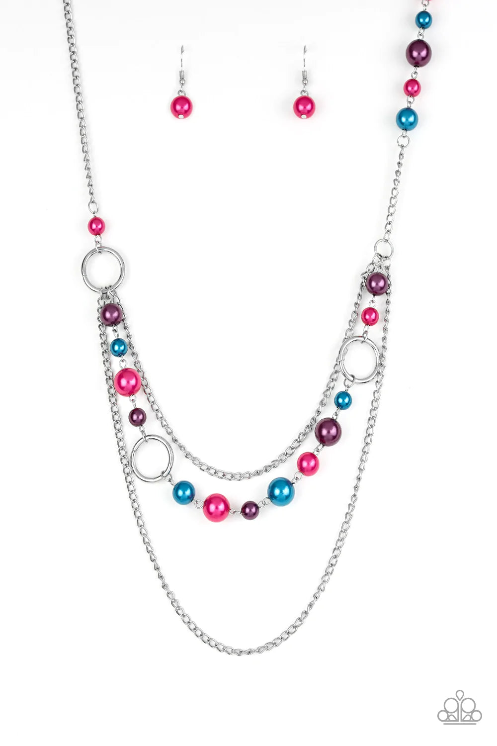 Paparazzi Necklace - Party Dress Princess - Multi