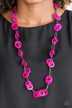 Load image into Gallery viewer, Paparazzi Necklace - Waikiki Winds - Pink
