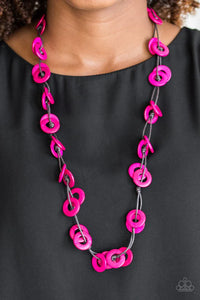 Paparazzi Necklace - Waikiki Winds - Pink