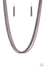 Load image into Gallery viewer, Paparazzi Necklace - Colorful Calamity - Red
