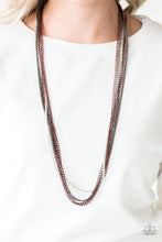 Load image into Gallery viewer, Paparazzi Necklace - Colorful Calamity - Red
