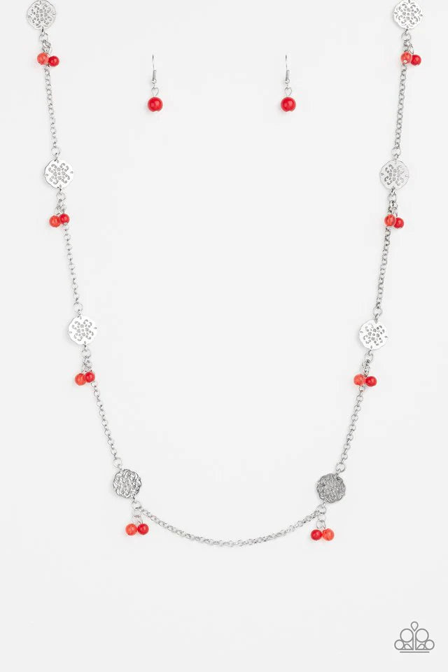 Paparazzi Necklace - Color Boost - Red