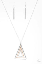 Load image into Gallery viewer, Paparazzi Necklace - TRI Harder - Silver
