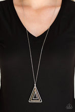 Load image into Gallery viewer, Paparazzi Necklace - TRI Harder - Silver
