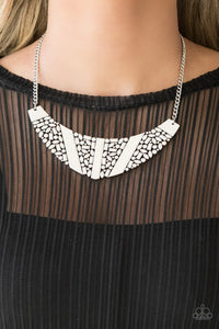 Paparazzi Necklace - Terra Trailbreaker - Silver