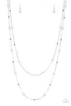Load image into Gallery viewer, Paparazzi Necklace - Beach Party Pageant - Silver
