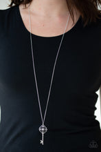 Load image into Gallery viewer, Paparazzi Necklace - Got It On Lock - White
