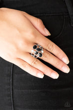 Load image into Gallery viewer, Paparazzi Ring - Metro Mingle - Black
