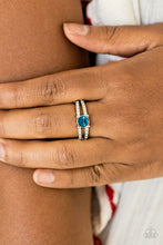 Load image into Gallery viewer, Paparazzi Ring - Dream Sparkle - Blue
