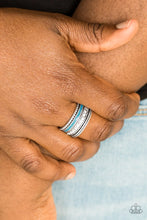 Load image into Gallery viewer, Paparazzi Ring - Rich Rogue - Blue
