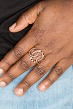 Load image into Gallery viewer, Paparazzi Ring - TRIO de Janeiro - Copper
