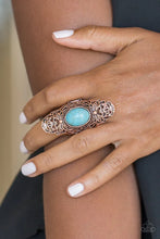 Load image into Gallery viewer, Paparazzi Ring - Ego Trippin&#39; - Copper
