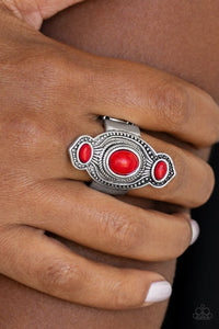 Paparazzi Ring - Dune Drifter - Red