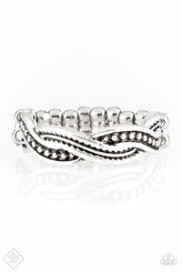 Paparazzi Ring - Texture Tango - Silver