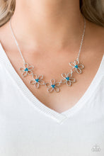Load image into Gallery viewer, Paparazzi Necklace - Hoppin Hibiscus - Blue

