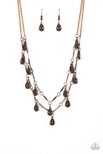 Load image into Gallery viewer, Paparazzi Necklace - Galapagos Gypsy - Copper
