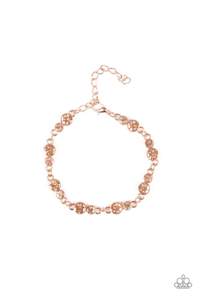 Paparazzi Bracelet - Twinkle Twinkle Little Starlet - Copper