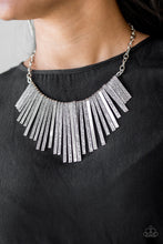 Load image into Gallery viewer, Paparazzi Necklace - Welcome To The Pack - Silver
