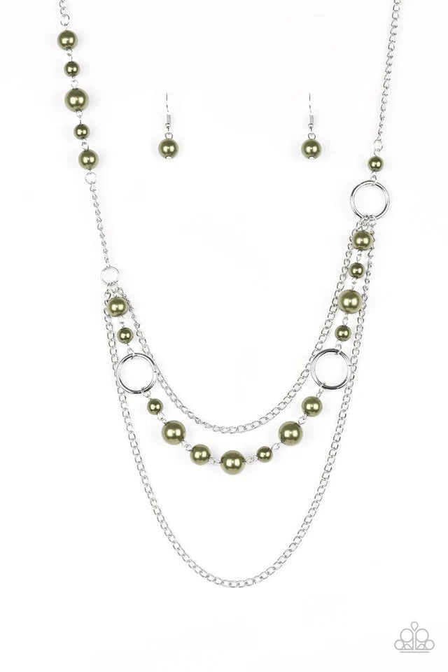 Paparazzi Necklace - Party Dress Princess - Green