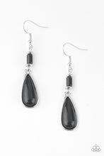 Load image into Gallery viewer, Paparazzi Earring - Courageously Canyon - Black

