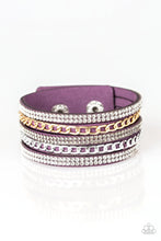 Load image into Gallery viewer, Paparazzi Bracelet - Fashion Fiend - Purple
