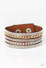 Load image into Gallery viewer, Paparazzi Bracelet - Fashion Fiend - Brown
