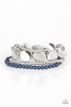 Load image into Gallery viewer, Paparazzi Bracelet - Beyond The Basics - Blue
