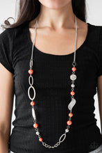 Load image into Gallery viewer, Paparazzi Necklace - All About Me - Orange
