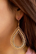Load image into Gallery viewer, Paparazzi Earring - Mechanical Marvel - Gold
