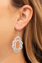Load image into Gallery viewer, Paparazzi Earring - Mantras and Mandalas - White
