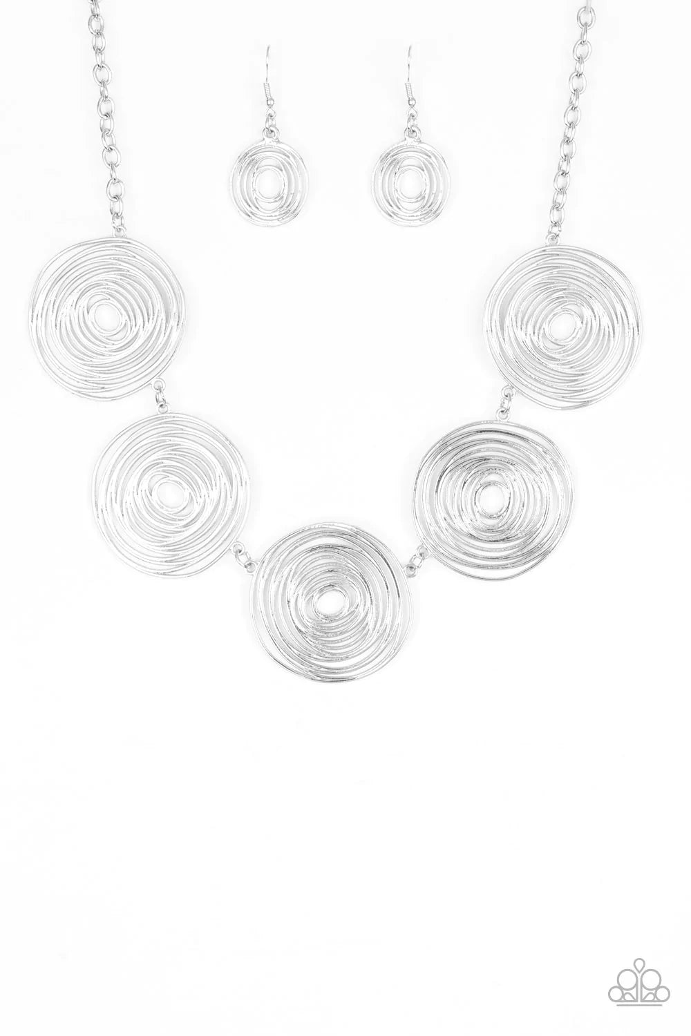 Paparazzi Necklace - SOL-Mates - Silver