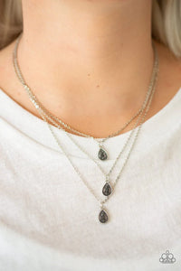 Paparazzi Necklace - Radiant Rainfall - Silver