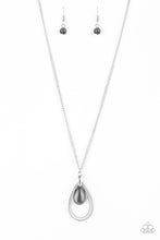 Load image into Gallery viewer, Paparazzi Necklace - Teardrop Tranquility - Black
