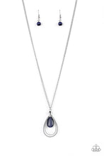 Load image into Gallery viewer, Paparazzi Necklace - Teardrop Tranquility - Blue
