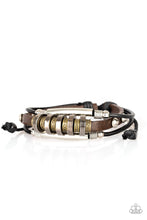 Load image into Gallery viewer, Paparazzi Bracelet - Urban Backpacker - Black
