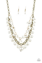 Load image into Gallery viewer, Paparazzi Necklace - BALLROOM Service - Brass
