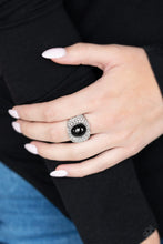 Load image into Gallery viewer, Paparazzi Ring - Glittering Go-Getter - Black

