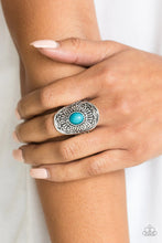 Load image into Gallery viewer, Paparazzi Ring - The ZEST Of The ZEST - Blue

