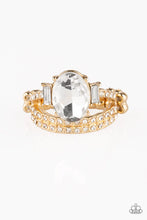 Load image into Gallery viewer, Paparazzi Ring - Bling Queen - Gold
