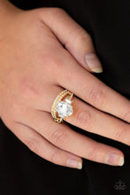Load image into Gallery viewer, Paparazzi Ring - Bling Queen - Gold
