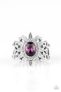 Paparazzi Ring - Burn Bright - Purple