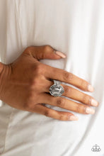 Load image into Gallery viewer, Paparazzi Ring - Outta My Way! - Silver
